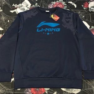 NWT LI-NING PERFORMANCE BASKETBALL CREW SWEATSHIRT